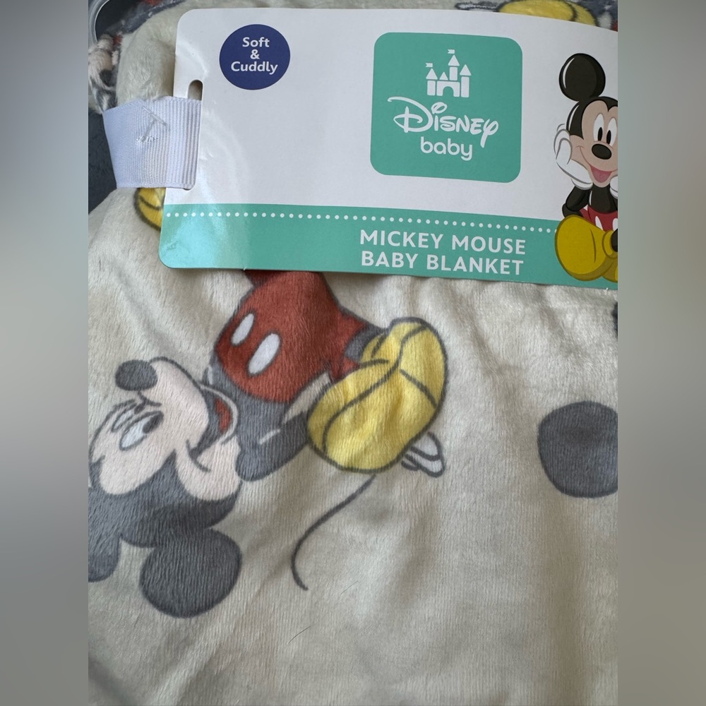 Disney Mickey Mouse Baby Blanket - Picture 2 of 4